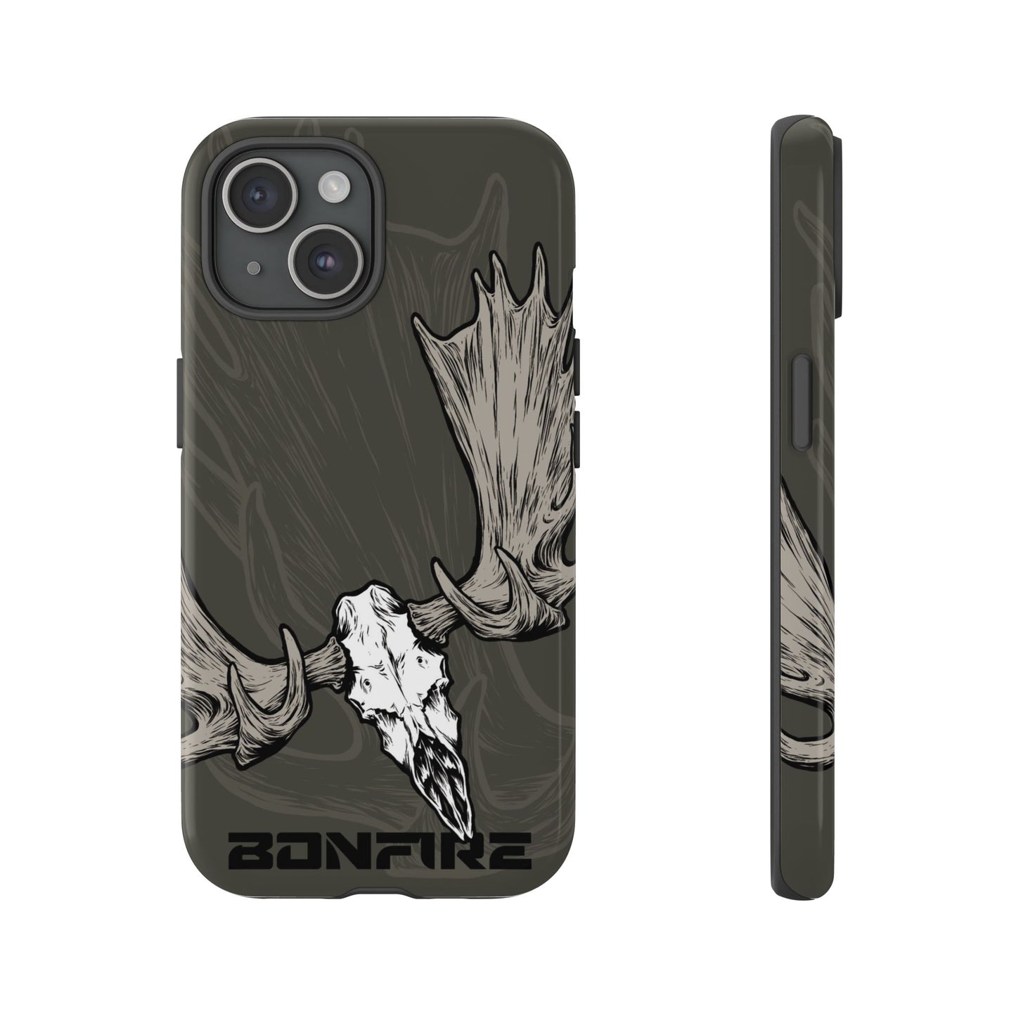 Moose Skull Tough Phone Case