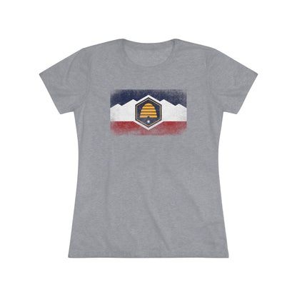 Beehive Statement Women's Flag Tee