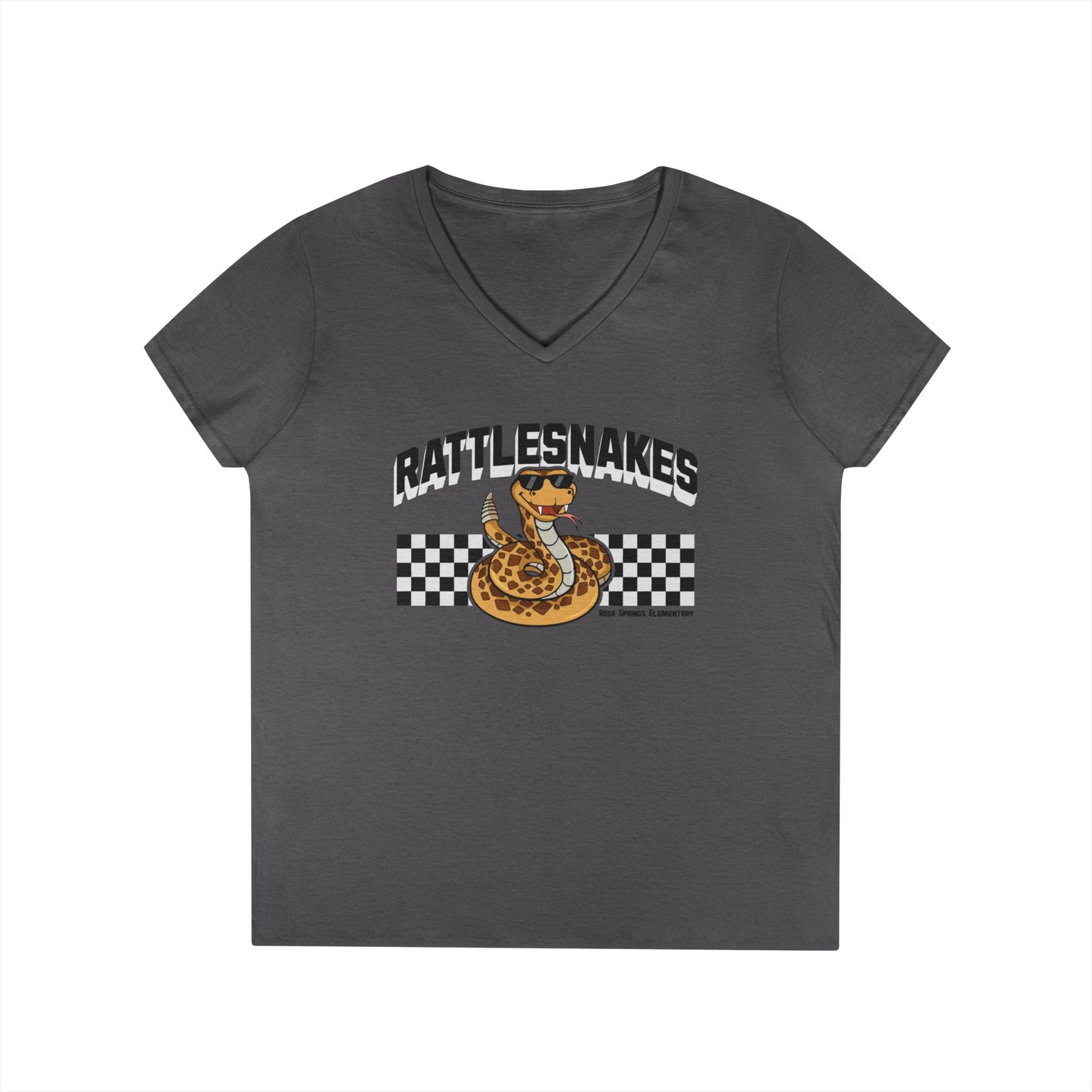 Rattlesnakes Ladies' V-Neck T-Shirt