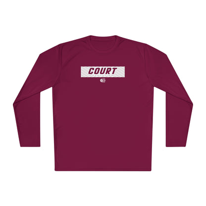 Court Evolution Sideline Moisture-wicking LS Tee
