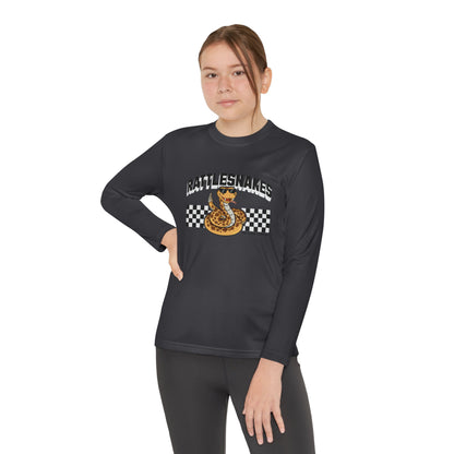 Rattlesnakes Youth Long Sleeve Competitor Tee