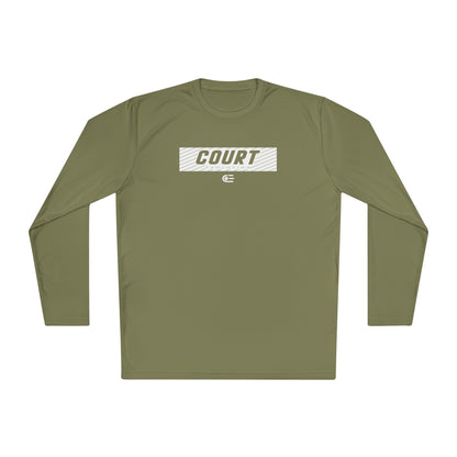 Court Evolution Sideline Moisture-wicking LS Tee