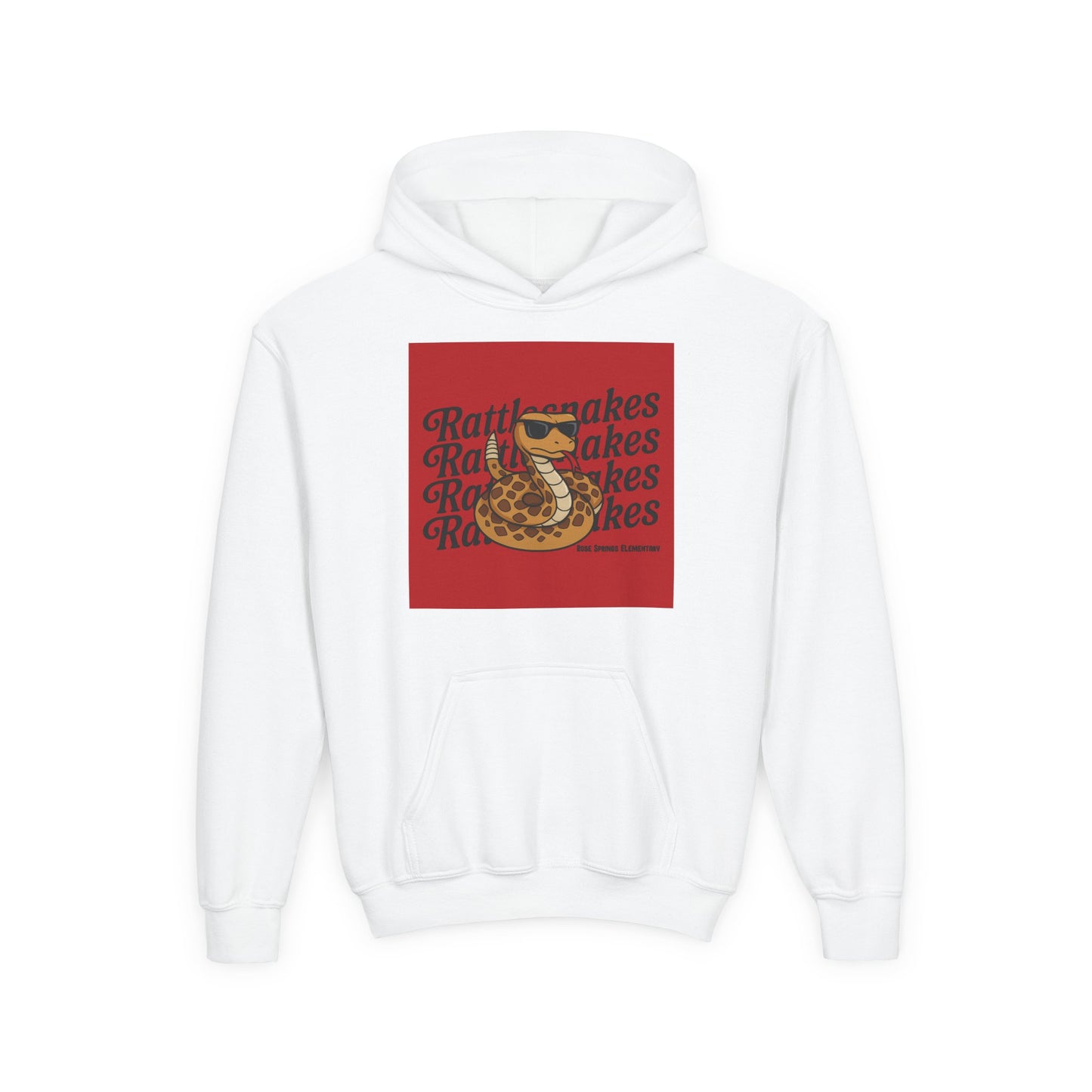 Rattlesnakes Youth Heavy Blend Hooded Sweatshirt