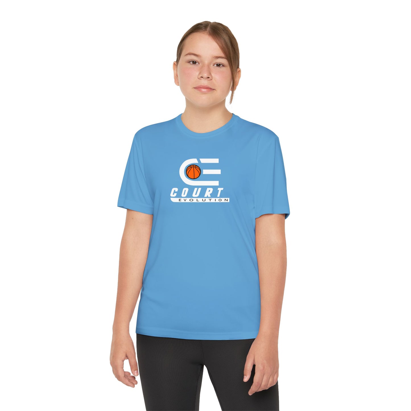 Court Evolution Youth Logo Tee