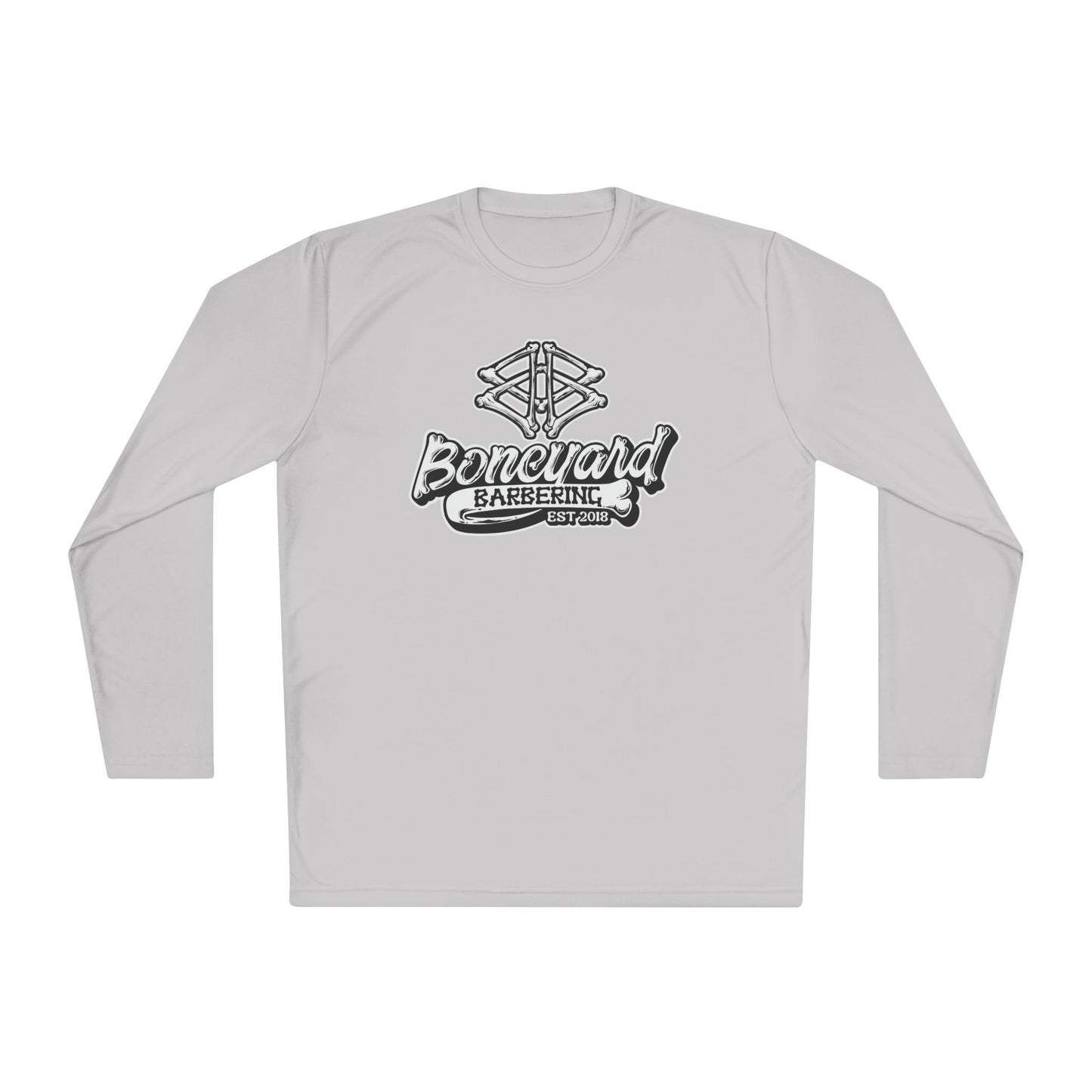 Boneyard Barbering Sport-Tek LS Logo Tee