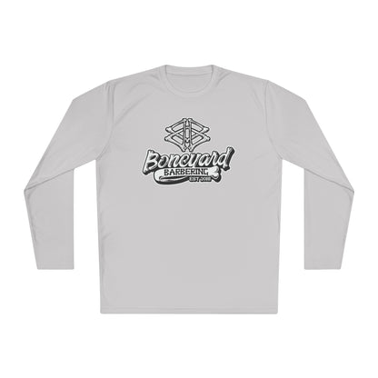 Boneyard Barbering Sport-Tek LS Logo Tee