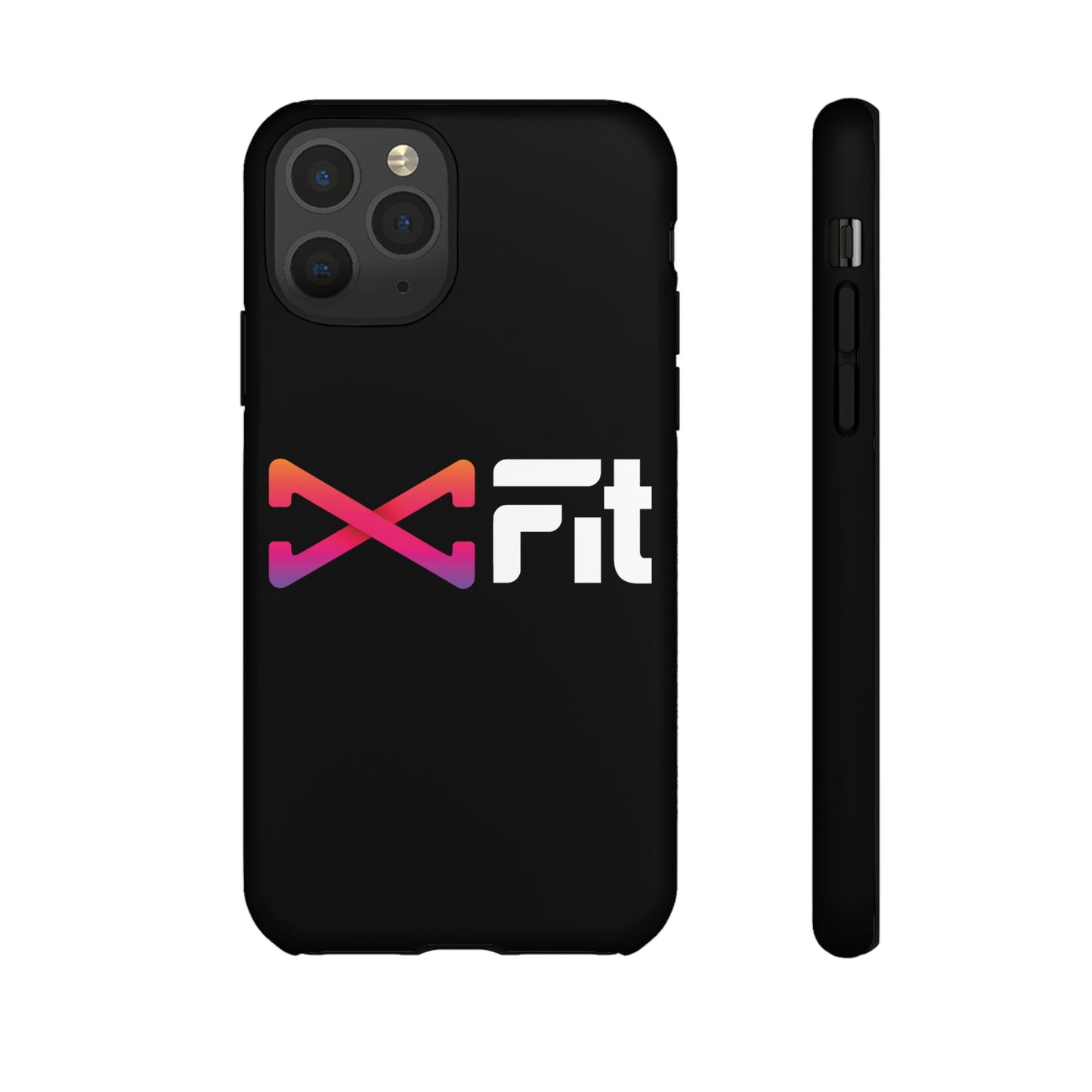 XFit (Black) Tough Phone Case