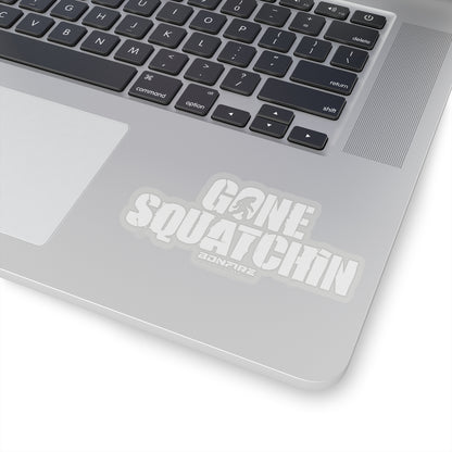 Gone Squatchin (White) Sticker