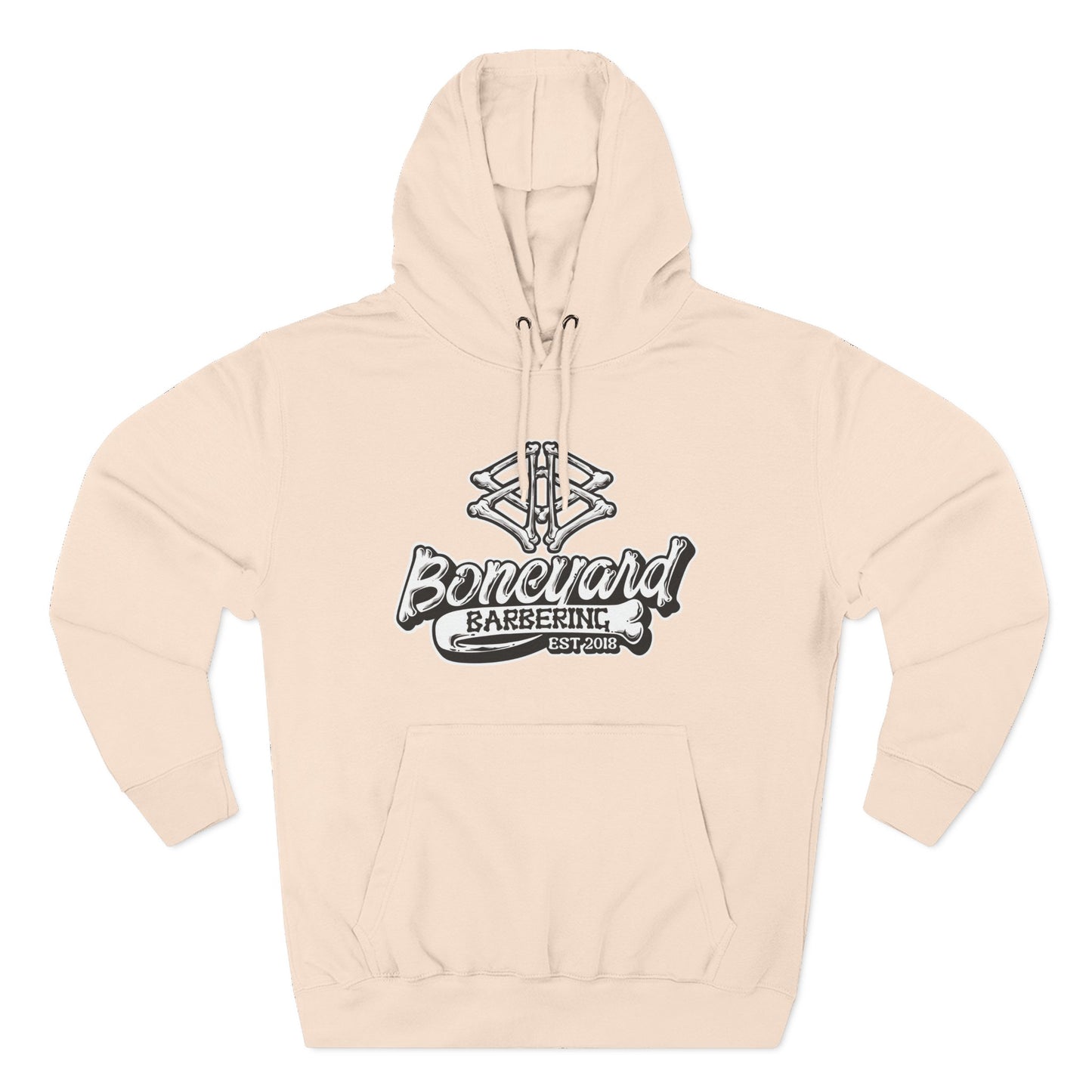 Boneyard Barbering Logo Hoodie