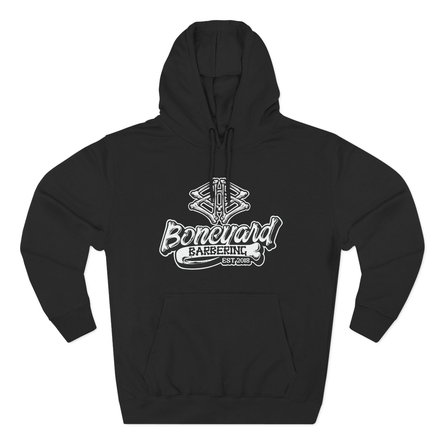 Boneyard Barbering Logo Hoodie