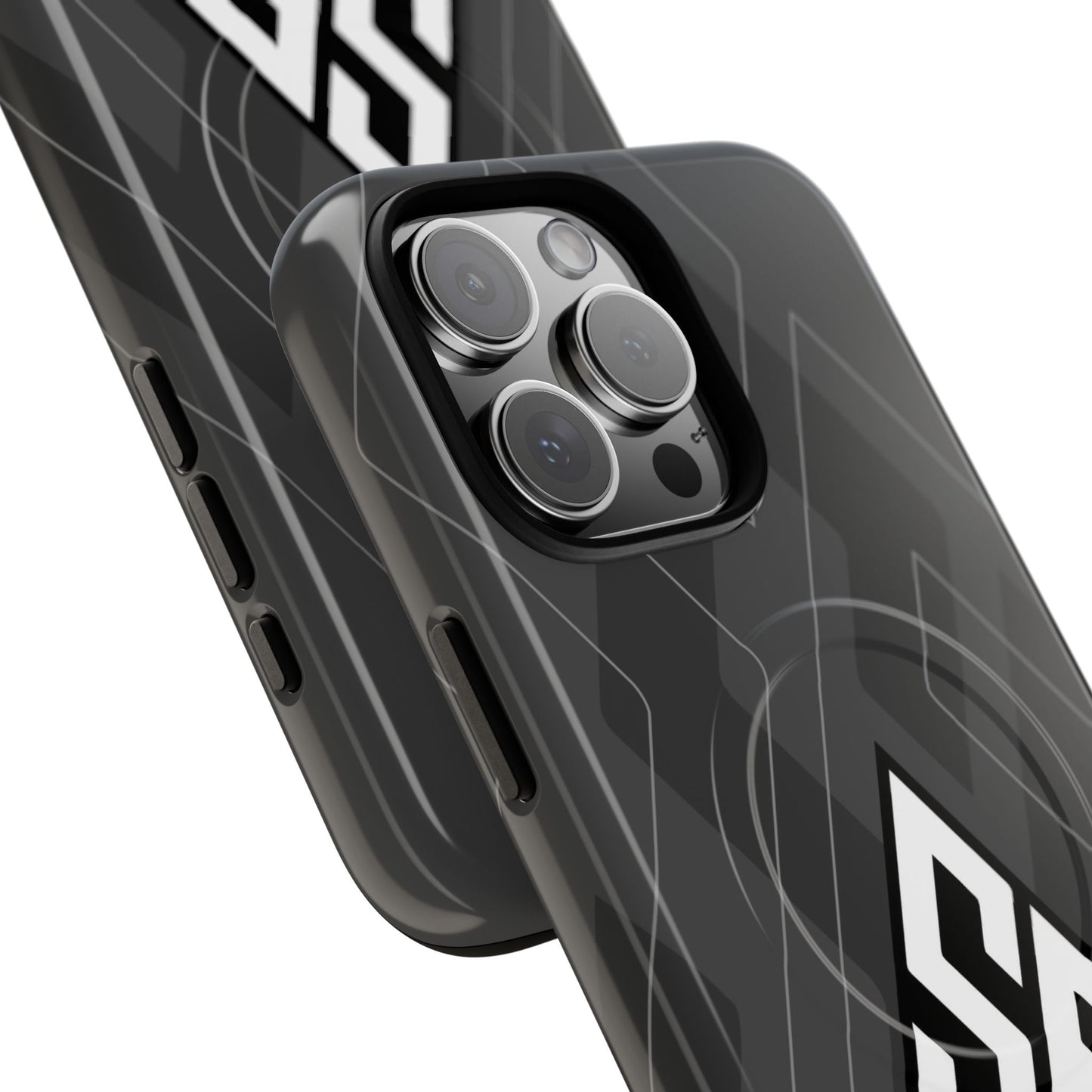 Salt Flats Charcoal Tough Magnetic Phone Case