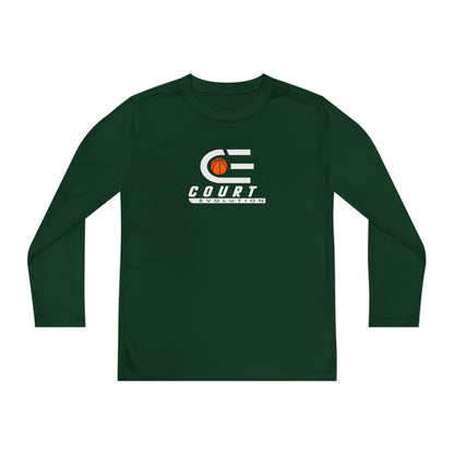 Court Evolution Youth LS Logo Tee