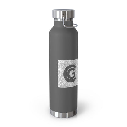 C&G Topo Insulated Bottle, 22oz