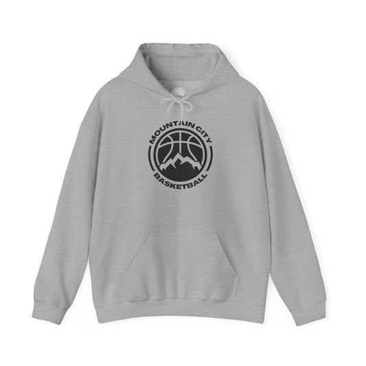 MTN City (Black) Heavy Blend™ Hooded Sweatshirt
