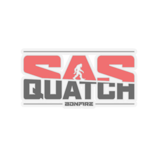 SasQuatch (Black) Sticker