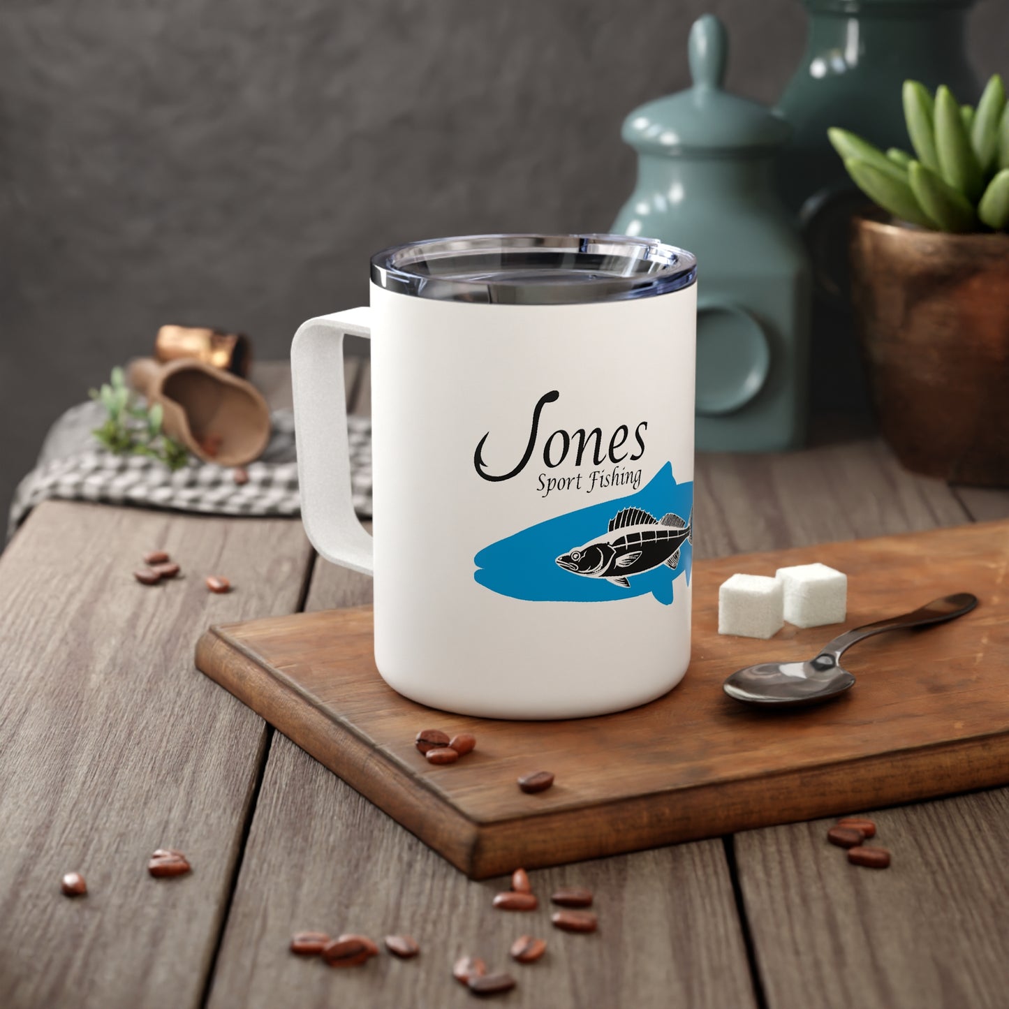 JSF Logo Insulated Coffee Mug, 10oz