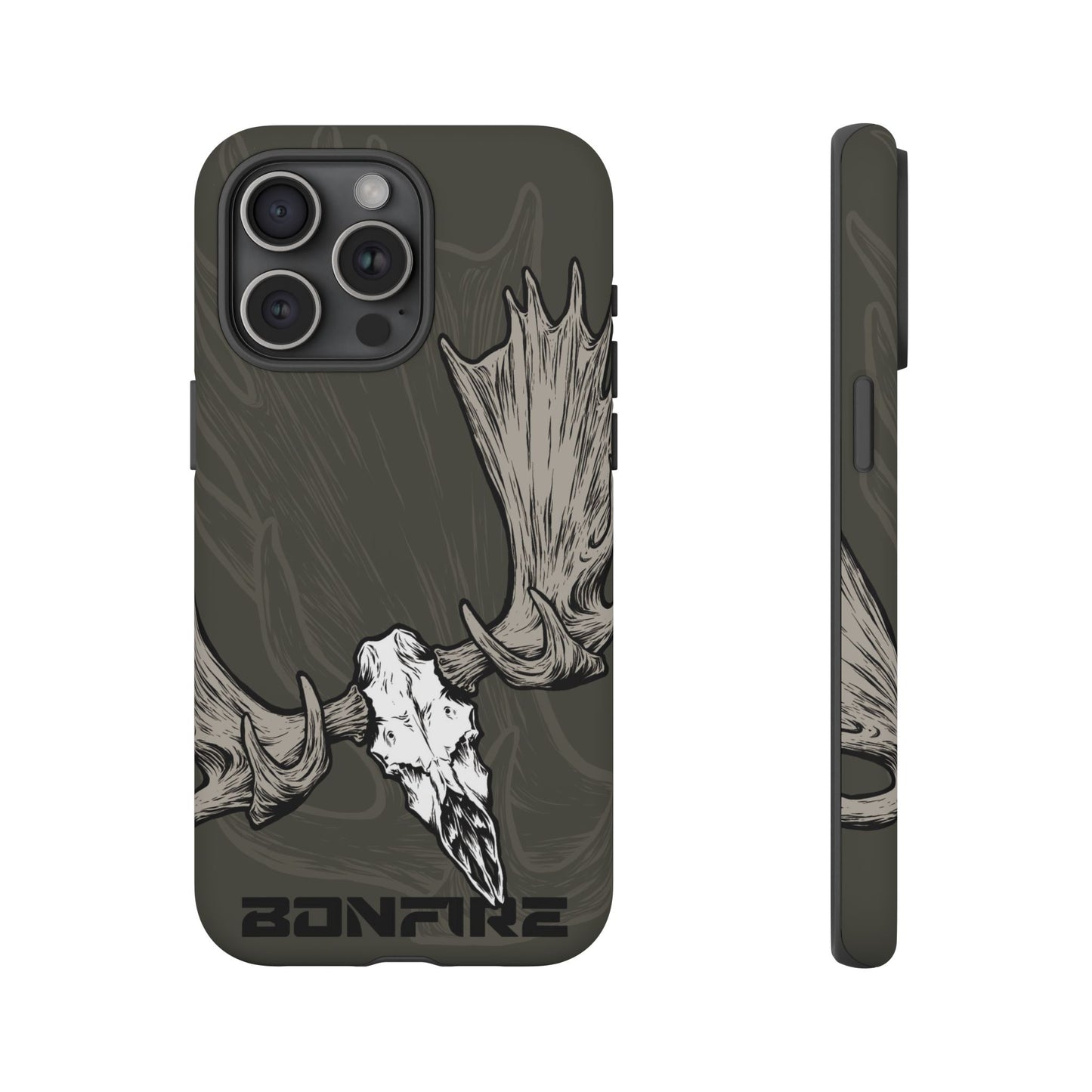 Moose Skull Tough Phone Case