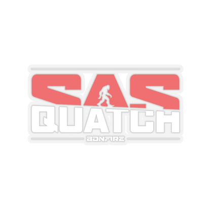 SasQuatch (White) Sticker