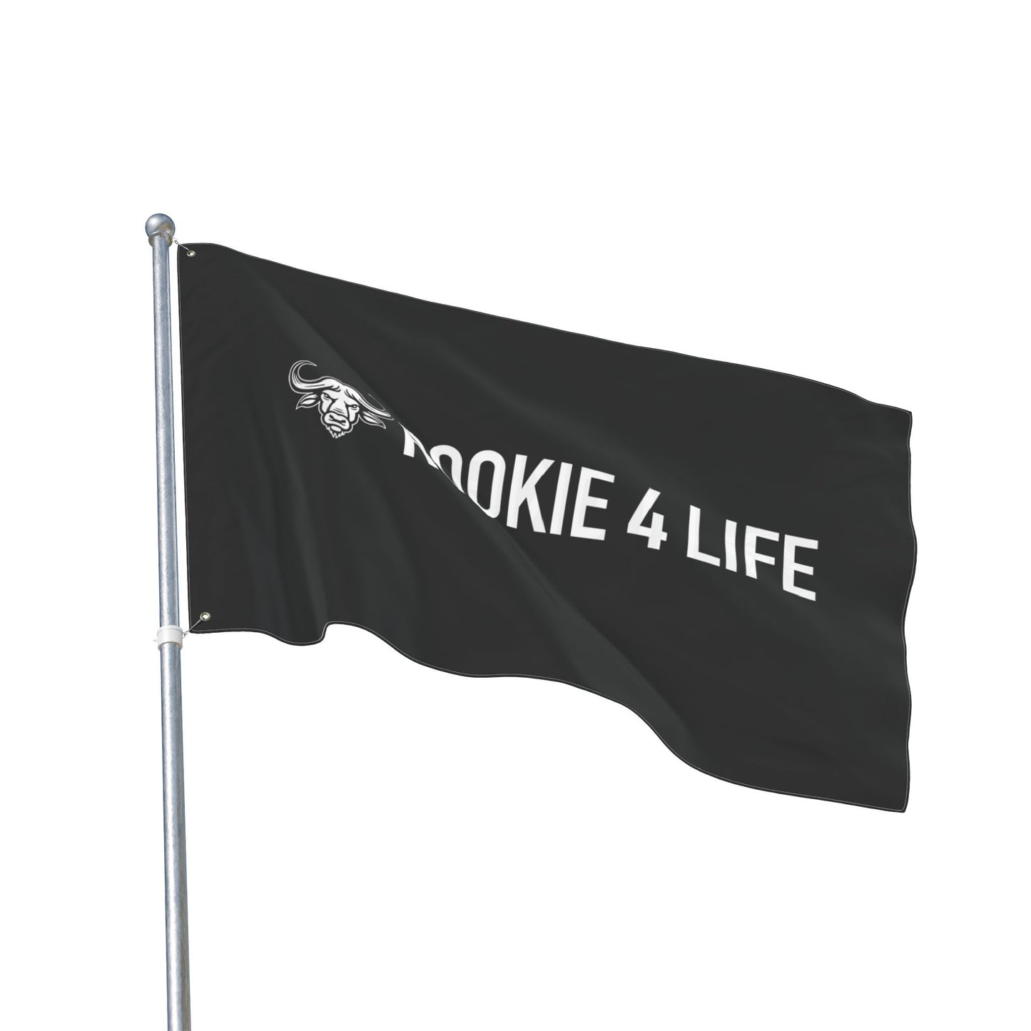 Rookie 4 Life Double Sided Flag