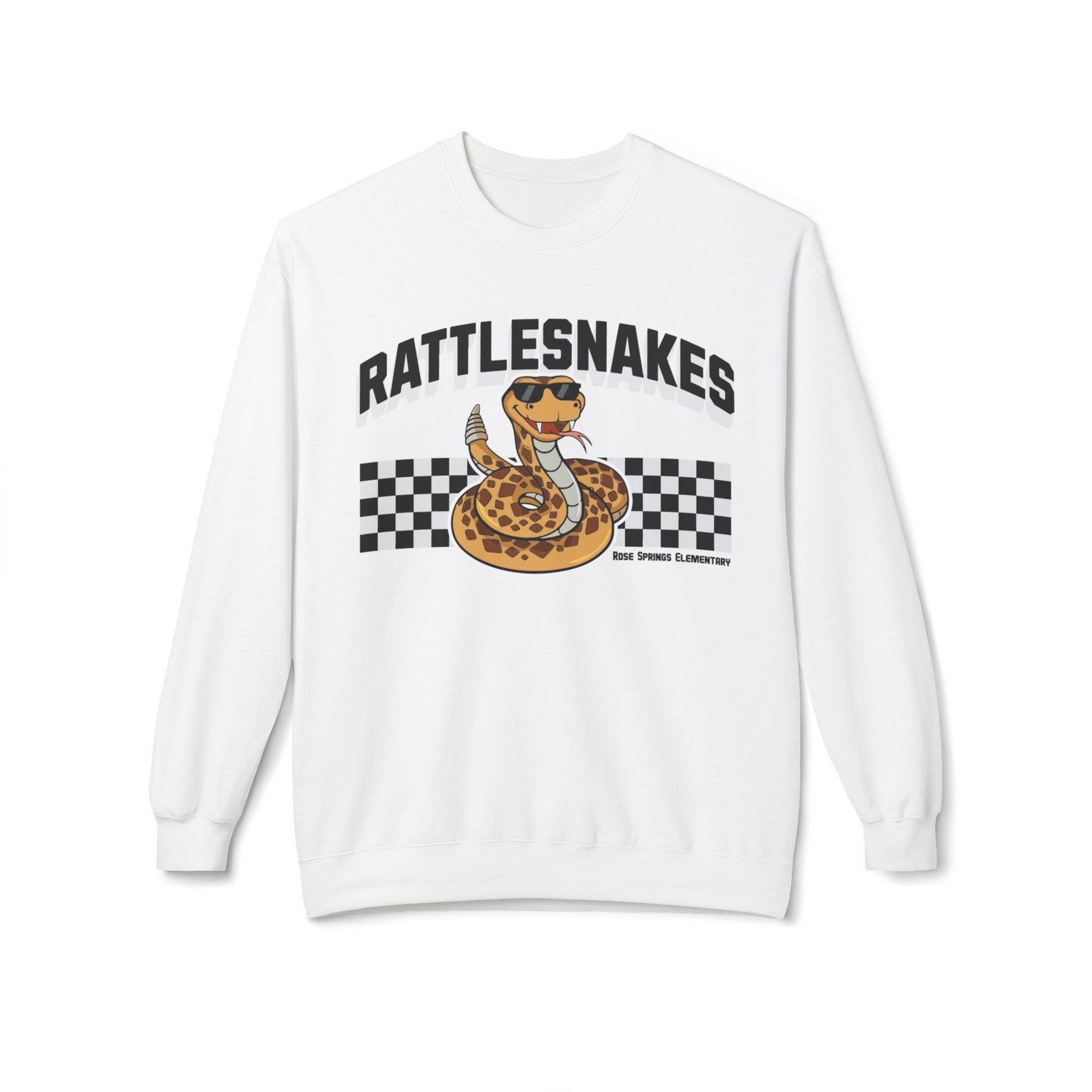 RattleSnakes Unisex Midweight Softstyle Fleece Crewneck Sweatshirt