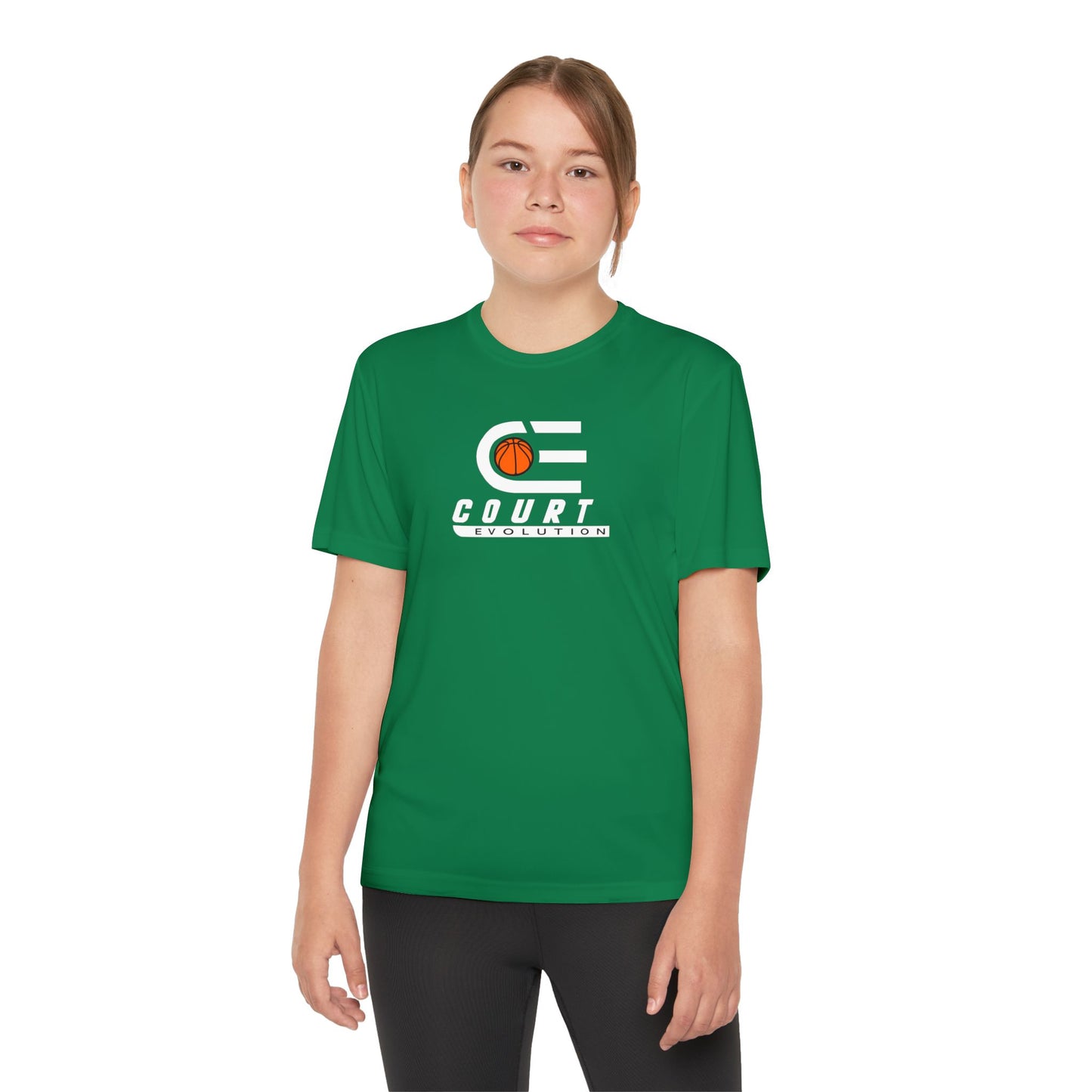 Court Evolution Youth Logo Tee