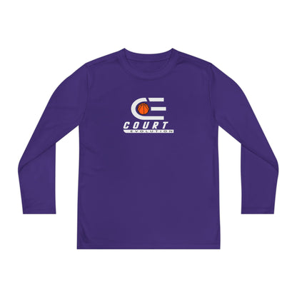 Court Evolution Youth LS Logo Tee