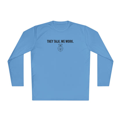 AA They Talk. We Work. Sport-Tek Long Sleeve