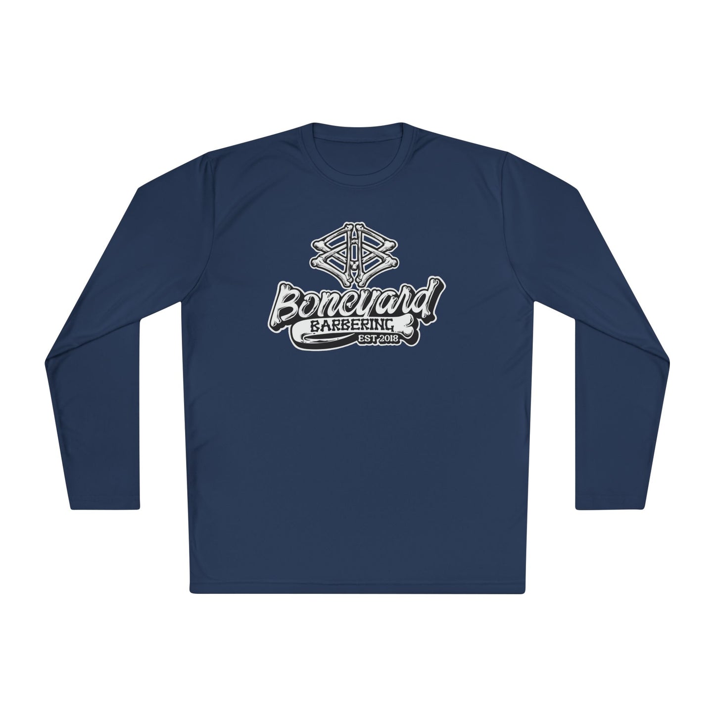 Boneyard Barbering Sport-Tek LS Logo Tee