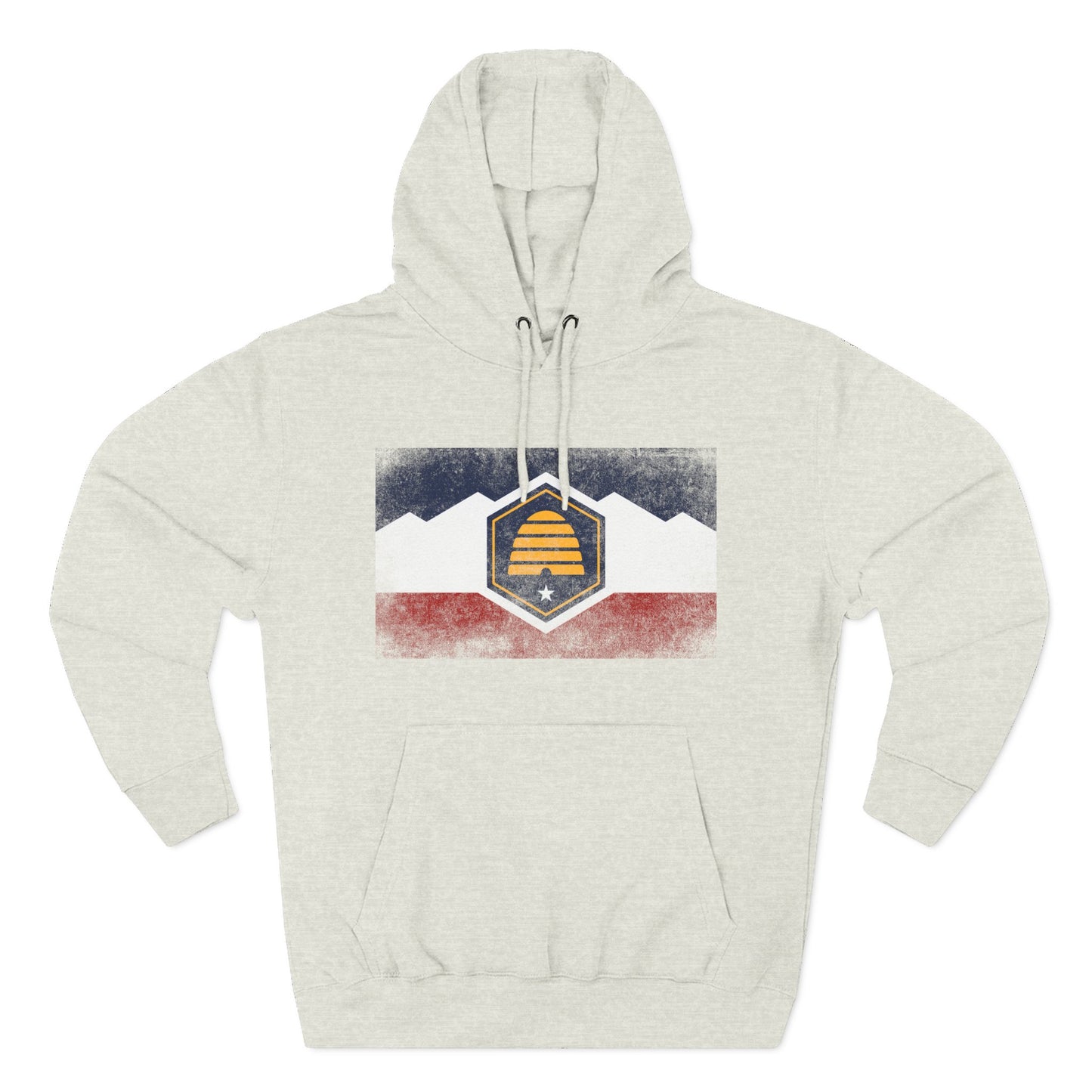 Beehive Statement Flag Hoodie