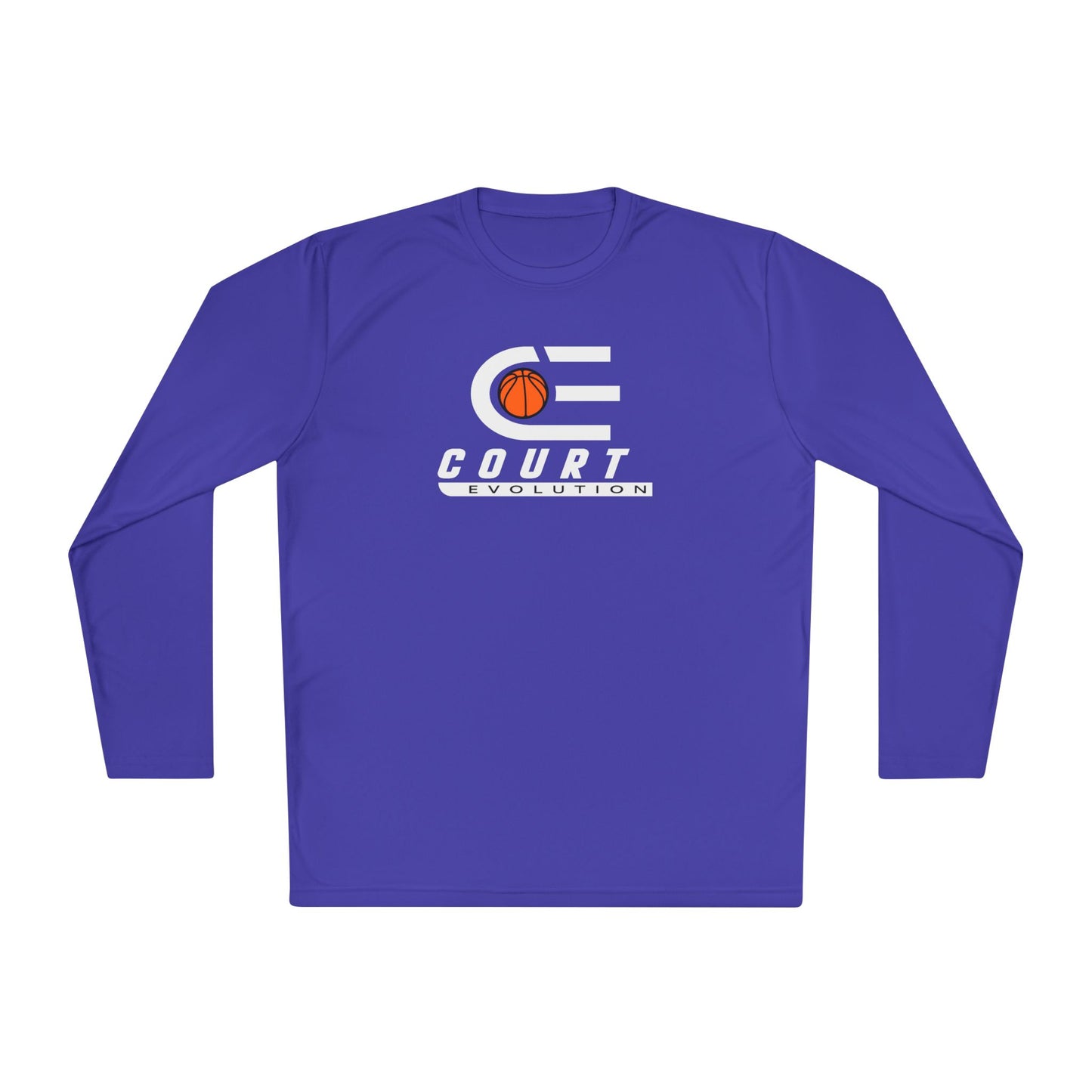 Court Evolution Logo Moisture-wicking LS Tee