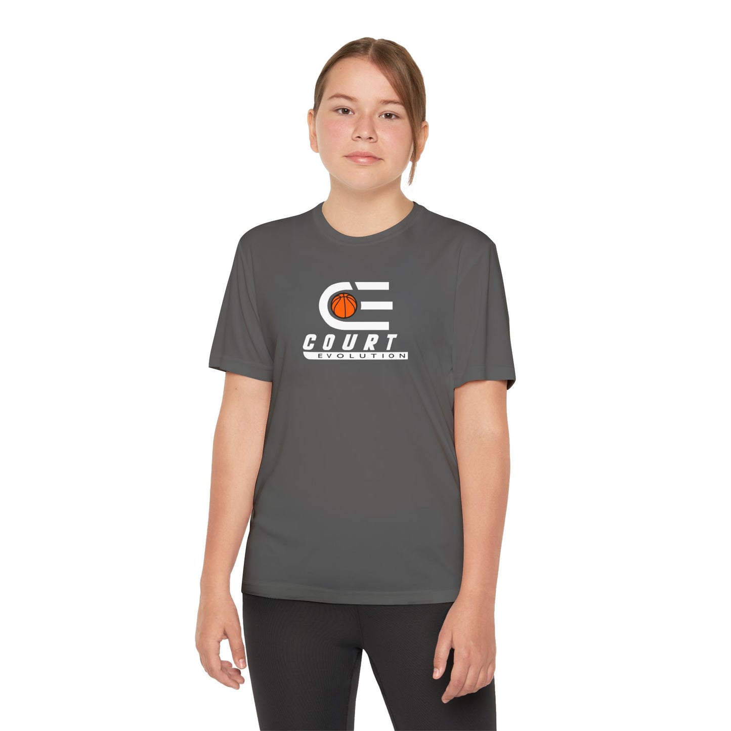 Court Evolution Youth Logo Tee