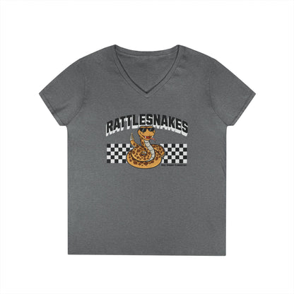 Rattlesnakes Ladies' V-Neck T-Shirt