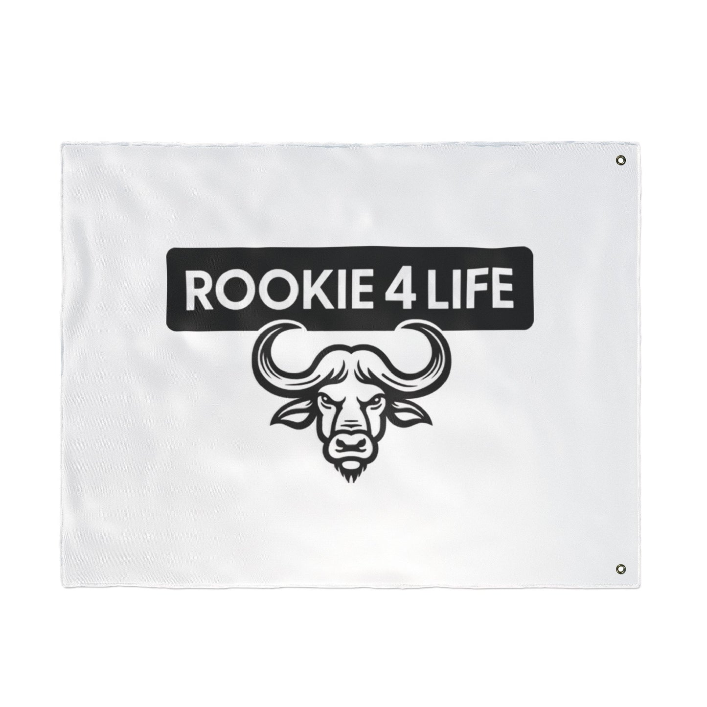 Rookie 4 Life Double Sided Flag