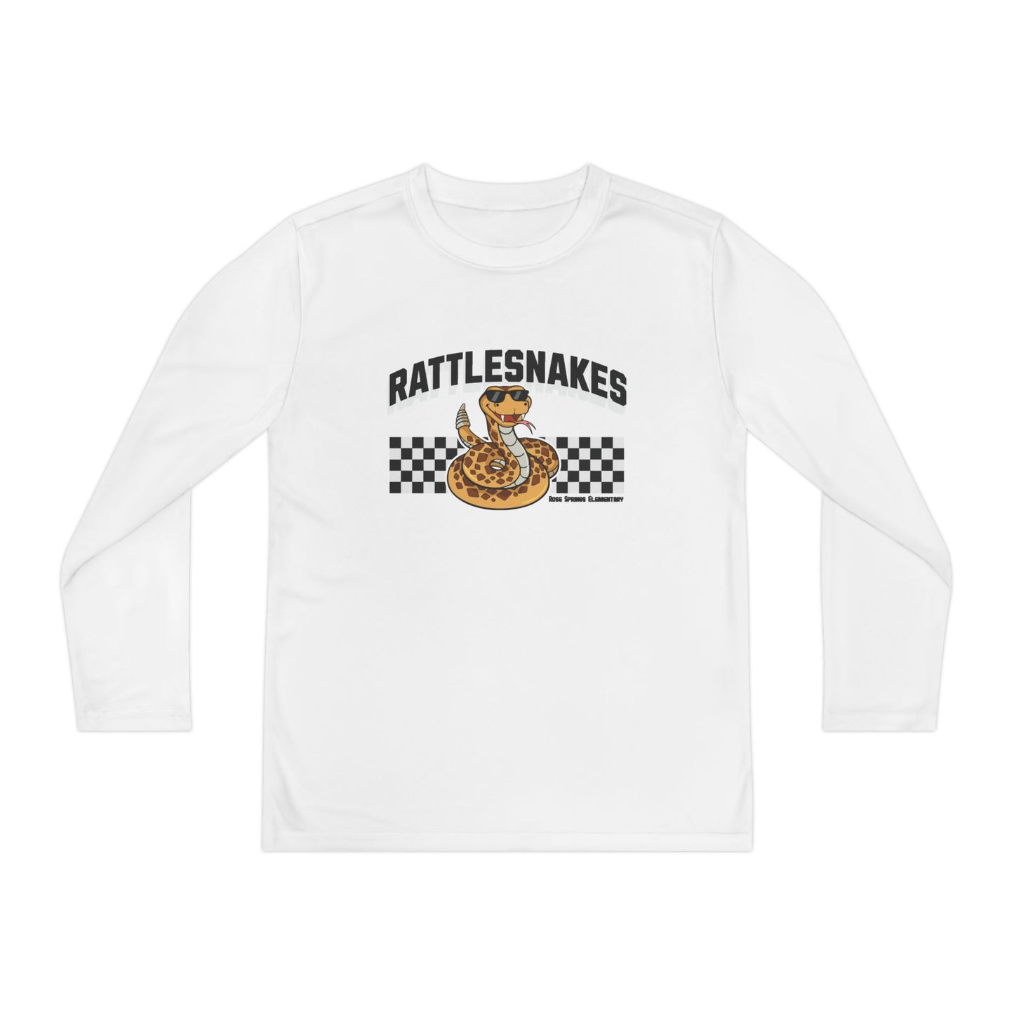 Rattlesnakes Youth Long Sleeve Competitor Tee