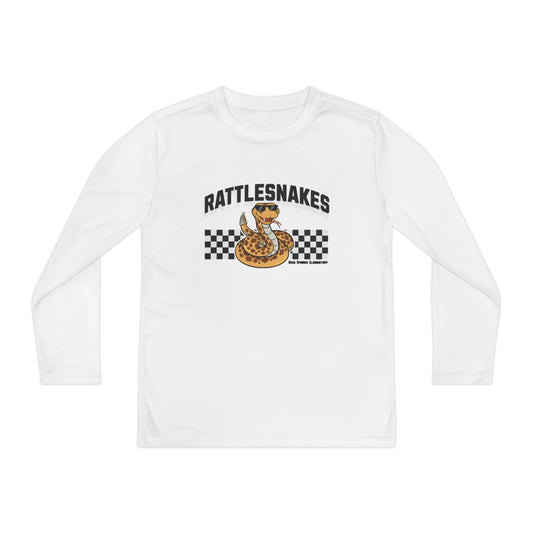 Rattlesnakes Youth Long Sleeve Competitor Tee
