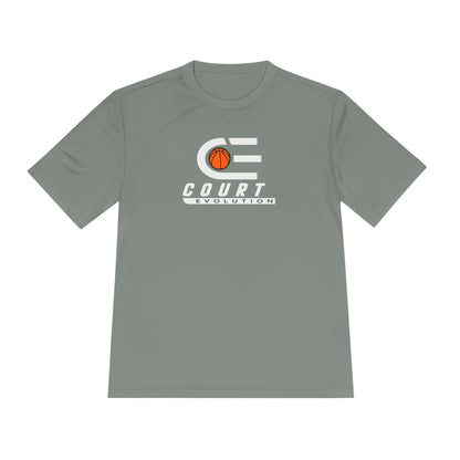 Court Evolution Logo Moisture Wicking Tee