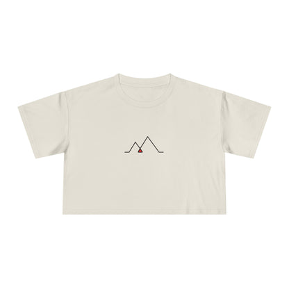 Women's Elevated Mtn Crop Tee