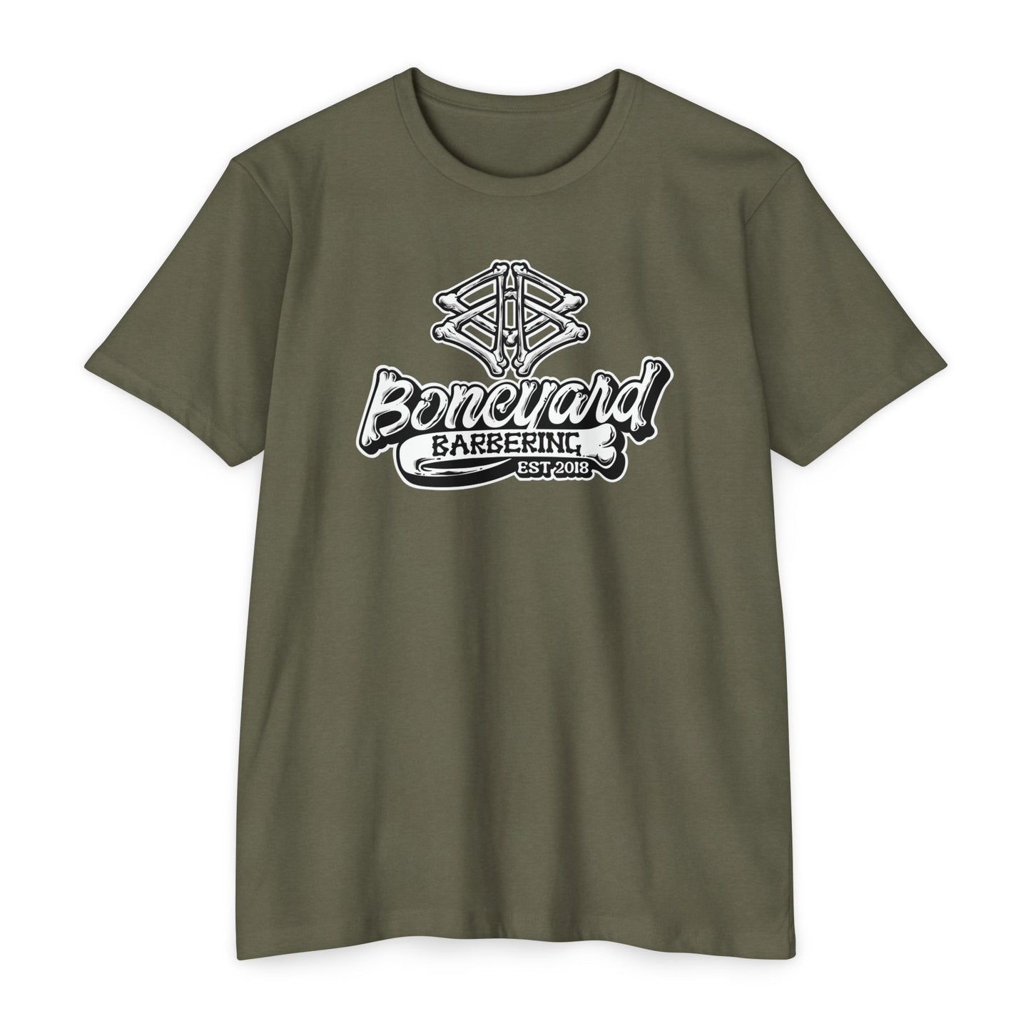 Boneyard Barbering Logo Tee