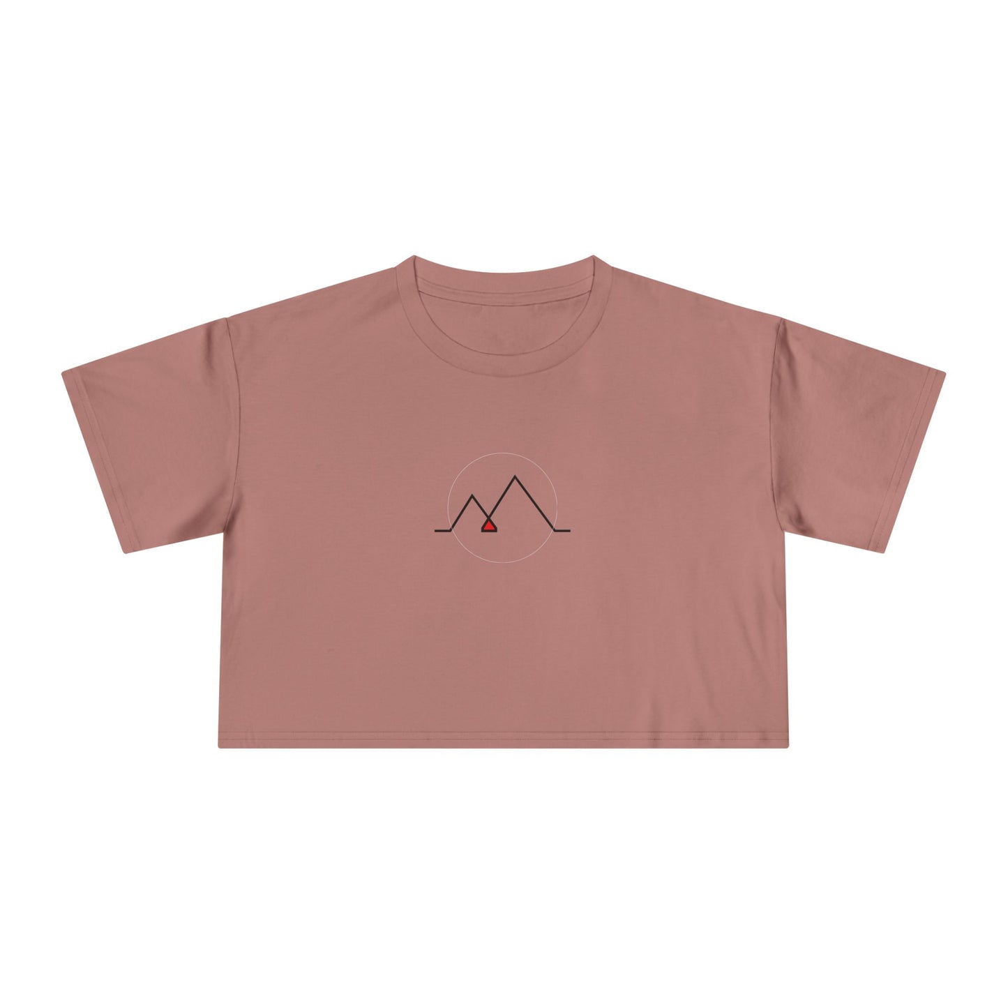 Women's Elevated Mtn Crop Tee