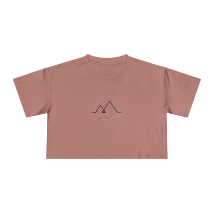 Women's Elevated Mtn Crop Tee