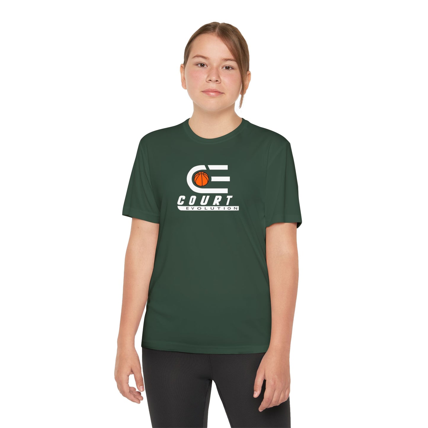 Court Evolution Youth Logo Tee