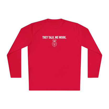 AA They Talk. We Work. Sport-Tek Long Sleeve