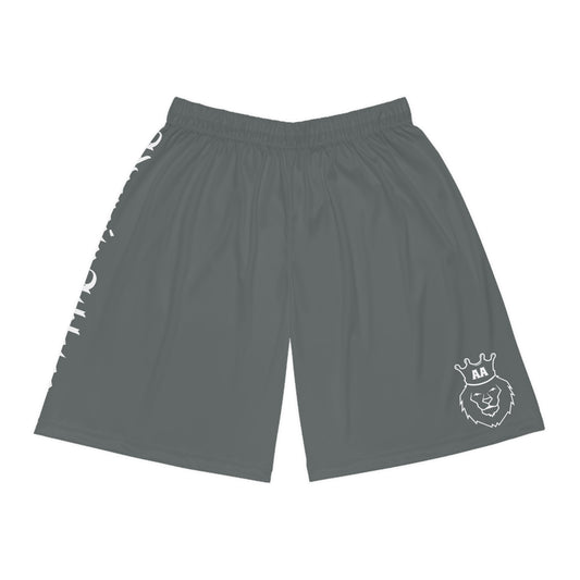 Adversity Athletes Gray Lion Shorts