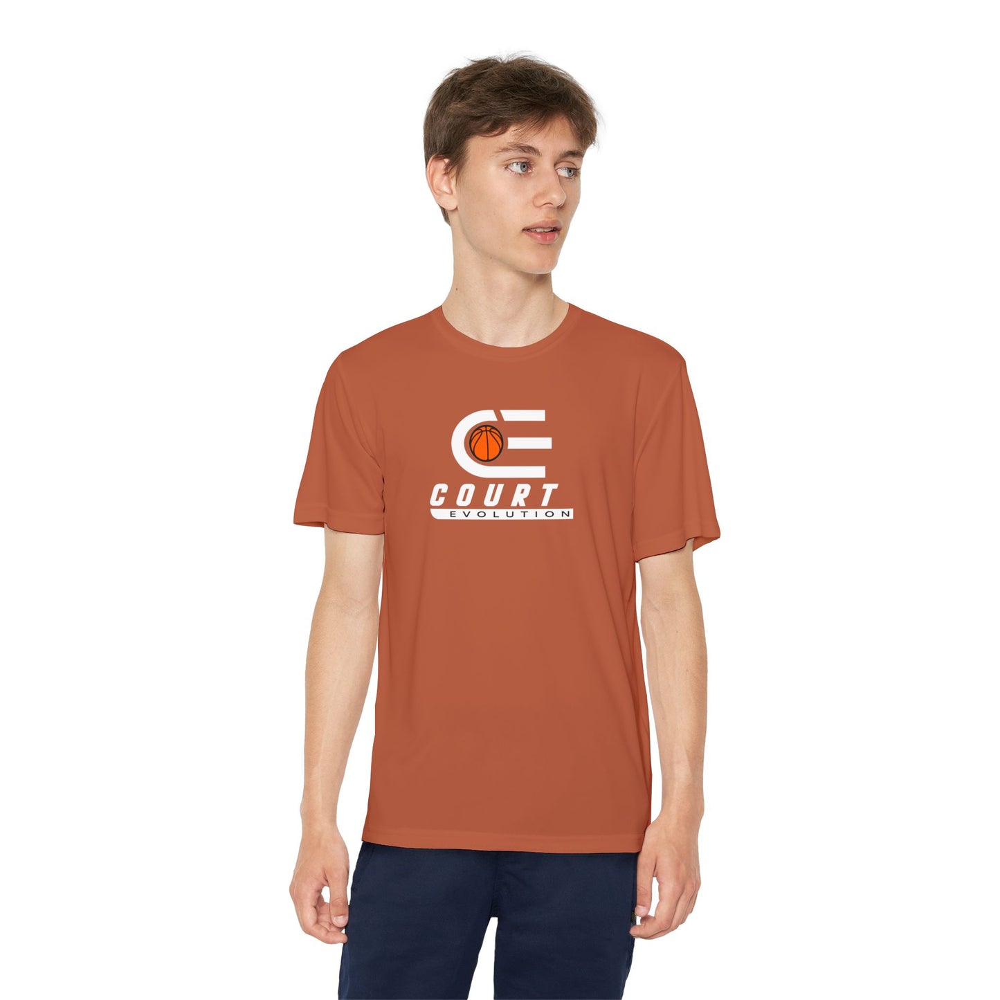 Court Evolution Youth Logo Tee