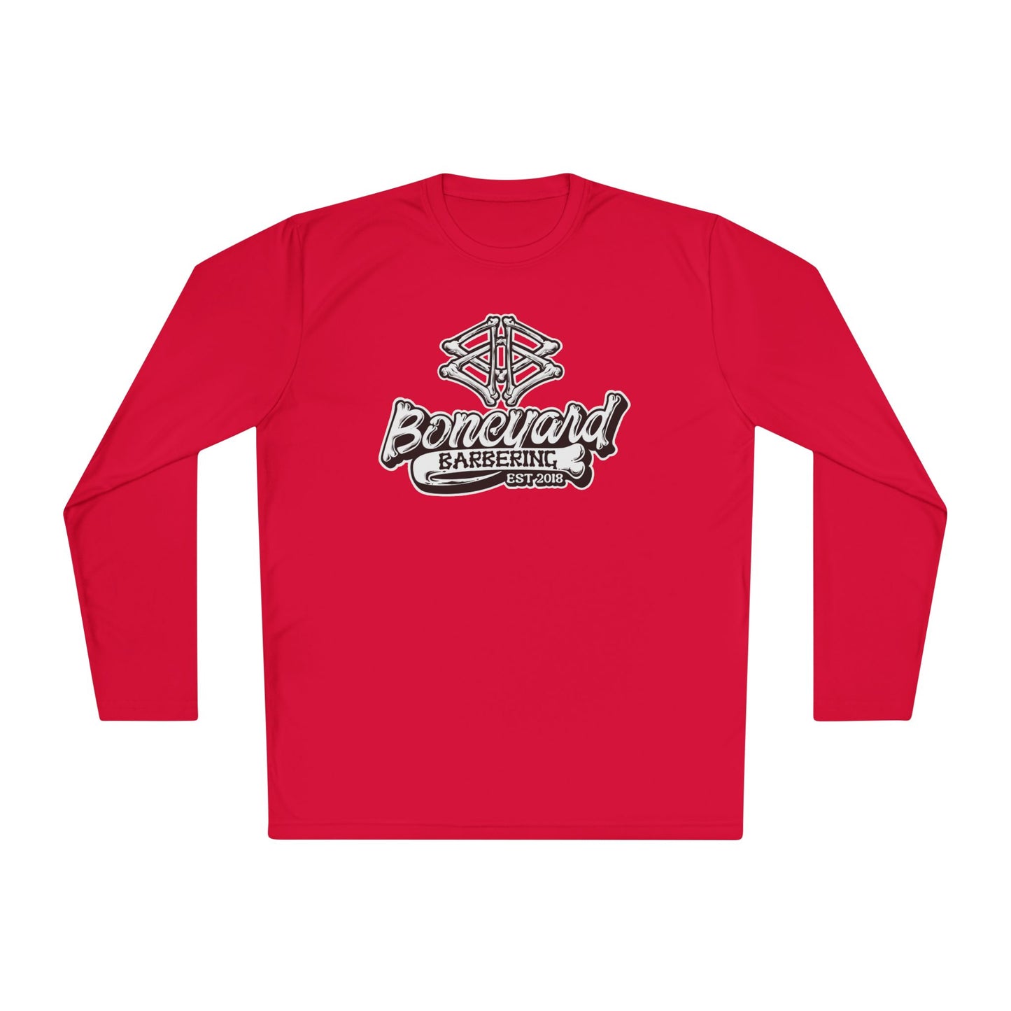 Boneyard Barbering Sport-Tek LS Logo Tee