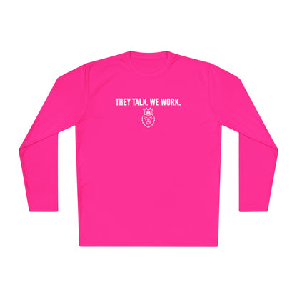 AA They Talk. We Work. Sport-Tek Long Sleeve