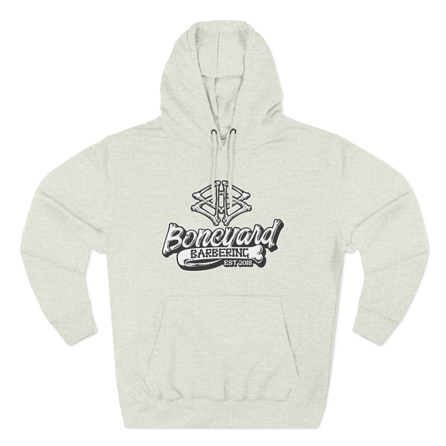 Boneyard Barbering Logo Hoodie