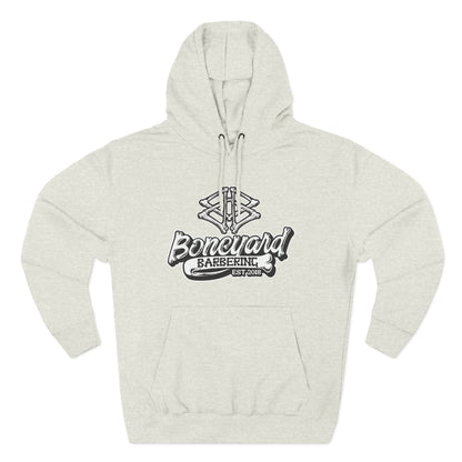 Boneyard Barbering Logo Hoodie