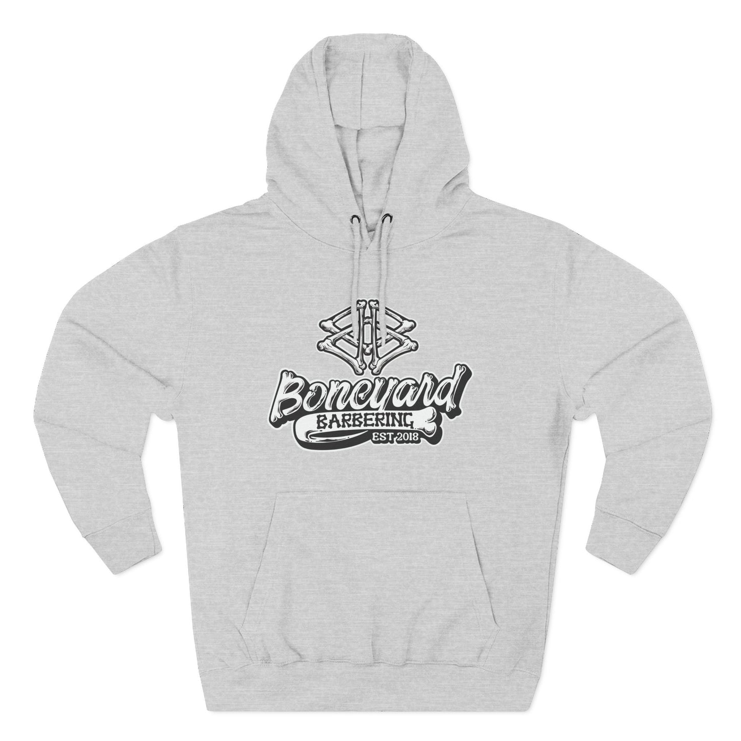 Boneyard Barbering Logo Hoodie
