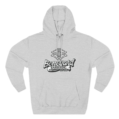 Boneyard Barbering Logo Hoodie